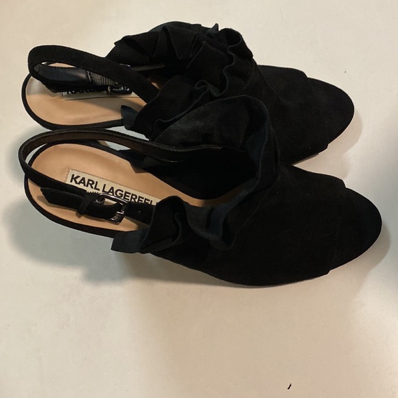 Karl Lagerfeld Heels Sz 8 - Picture 3 of 6